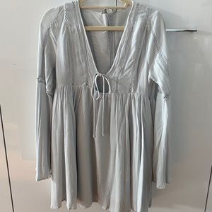 Forever21 babydoll dress w/ bell sleeves (medium)